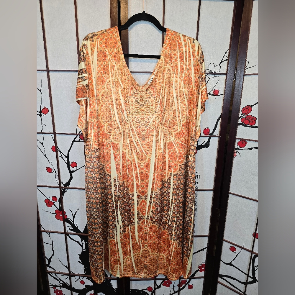 Cato distressed dress